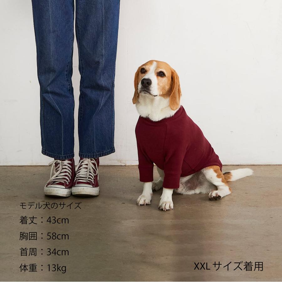 犬 服 スキンタイトウォーム Tシャツ 犬服 おしゃれ かわいい  タイト Tシャツ 発熱 保温 防寒 冬服 マンダリンブラザーズ 3L 4L 5L｜withwan｜14