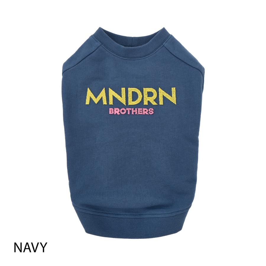犬 服 ブラシロゴスウェット スウェット トレーナー ヴィンテージ 冬 おしゃれ ドッグウェア 小型犬 中型犬 大型犬 マンダリンブラザーズ 爆買 | MANDARINE BROTHERS | 02