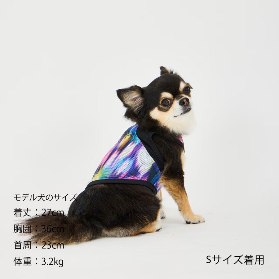 犬 服 接触冷感 メッシュ クールオーロラタンク 犬の服 クール タンク ひんやり 夏服 ドッグウェア 夏 マンダリンブラザーズ 爆買 | MANDARINE BROTHERS | 09