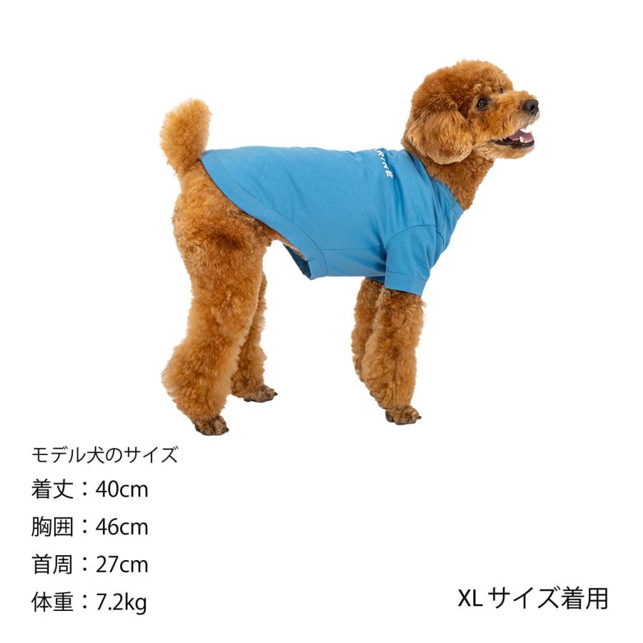 犬 服 クールカクテルTシャツ 接触冷感 虫よけ 防虫加工 犬服 おしゃれ かわいい Tシャツ 春 夏 マンダリンブラザーズ XL XLB XXL｜withwan｜13