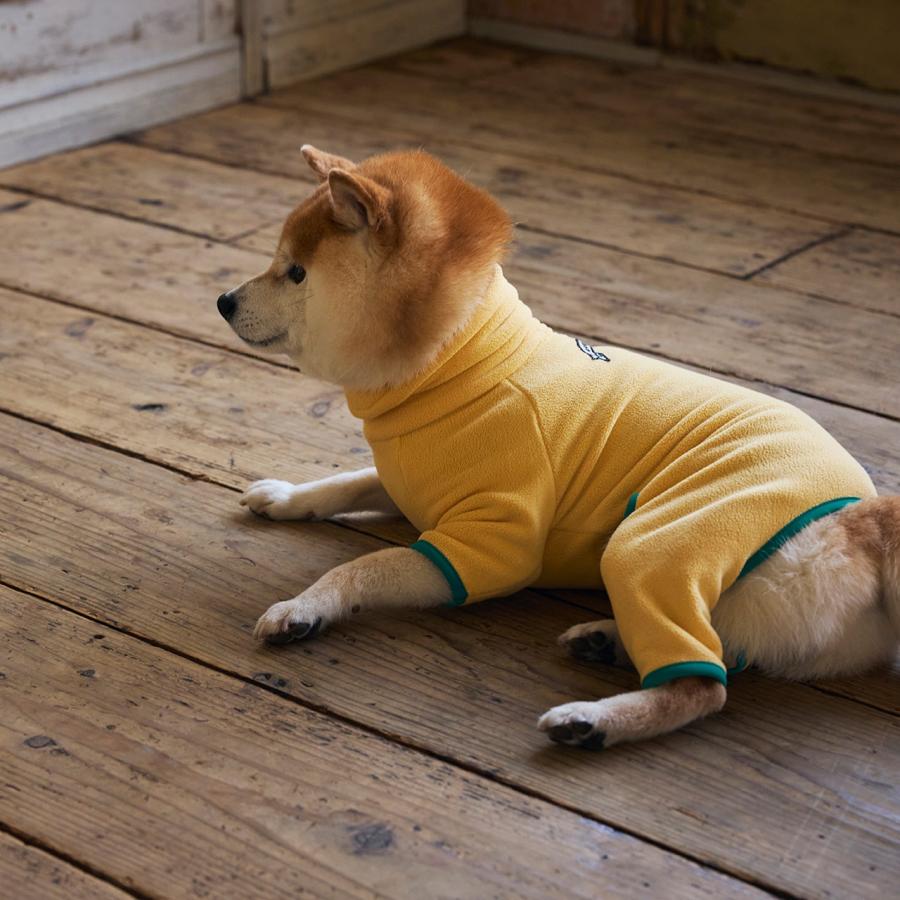 犬 服 フレームロゴボアスーツ つなぎ ボア プルオーバー 犬服 ボアスーツ ロンパース カバーオール 防寒 マンダリンブラザーズ 爆買 | MANDARINE BROTHERS | 10