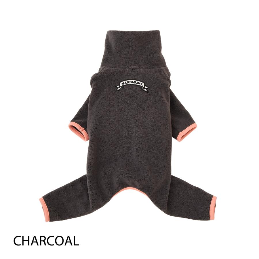 犬 服 フレームロゴボアスーツ つなぎ ボア プルオーバー 犬服 ボアスーツ ロンパース カバーオール 防寒 マンダリンブラザーズ 爆買 | MANDARINE BROTHERS | 02
