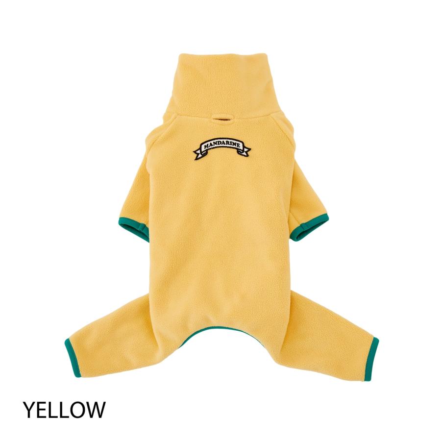 犬 服 フレームロゴボアスーツ つなぎ ボア プルオーバー 犬服 ボアスーツ ロンパース カバーオール 防寒 マンダリンブラザーズ 爆買 | MANDARINE BROTHERS | 03