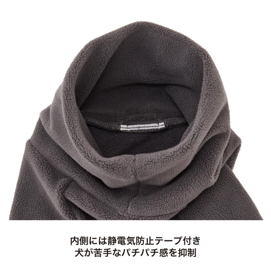 犬 服 フレームロゴボアスーツ つなぎ ボア プルオーバー 犬服 ボアスーツ ロンパース カバーオール 防寒 マンダリンブラザーズ 爆買 | MANDARINE BROTHERS | 07