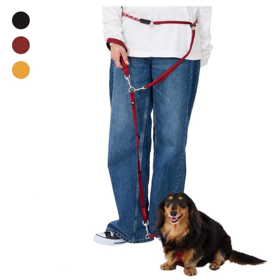 犬 リード ハンズフリーリーシュ ハンズフリーリード 手ぶら 首輪 おしゃれ 小型犬 中型犬 首輪 ハーネス シンプル マンダリンブラザーズ 爆買 | MANDARINE BROTHERS | 04