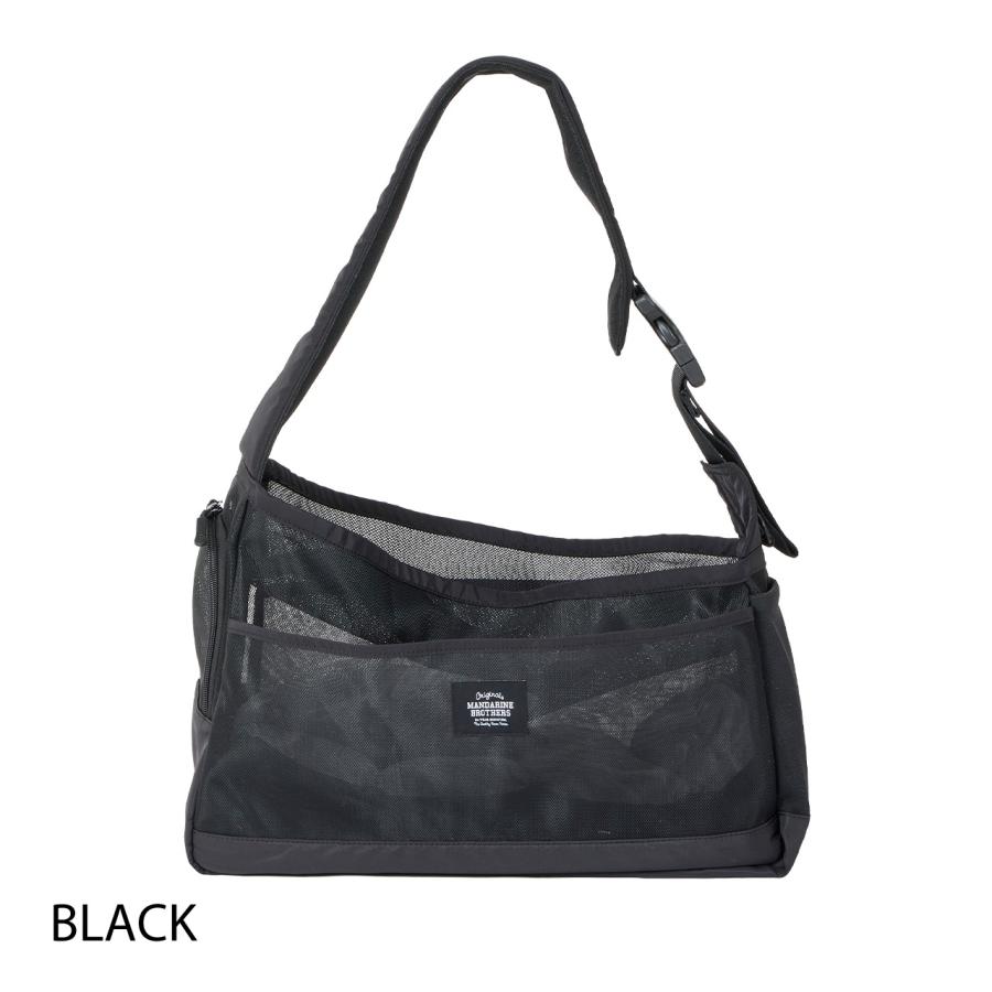 犬 接触冷感マット付き メッシュショルダーバッグ 夏用 オールメッシュ キャリーバッグ ドッグスリング マンダリンブラザーズ 爆買 | MANDARINE BROTHERS | 02