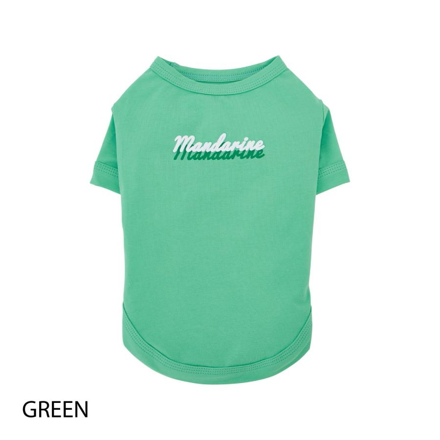 犬 服 接触冷感 防虫 シャドウロゴクールTシャツ クール おしゃれ 夏服 虫よけ ドッグウェア クールシャツ ひんやり マンダリンブラザーズ 爆買 | MANDARINE BROTHERS | 03