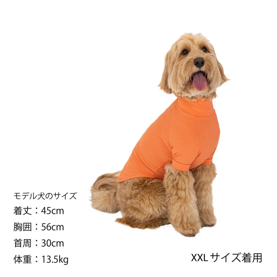 犬 服 スキンタイトクールTシャツ 接触冷感 犬服 おしゃれ かわいい タイト Tシャツ 春 夏 マンダリンブラザーズ XL XLB XXL｜withwan｜16