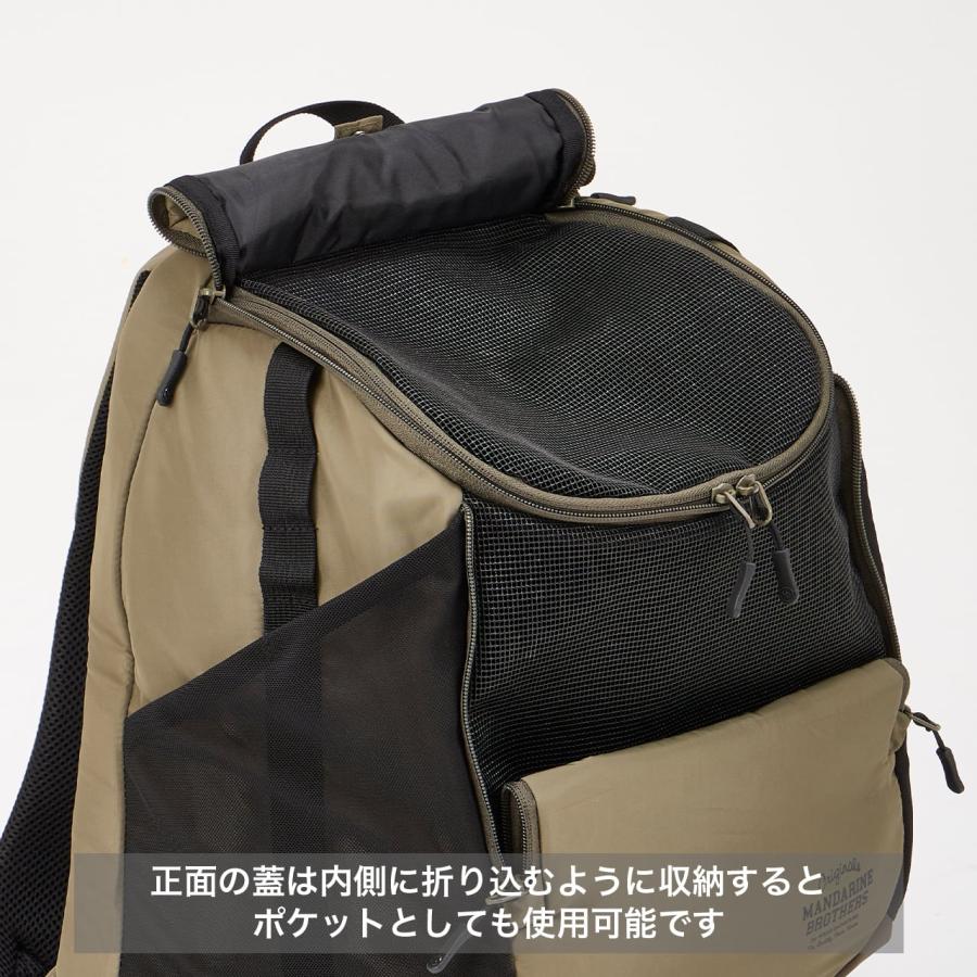 MANDARINE BROTHERS 犬 キャリーバッグ ウィンストンハグバッグ