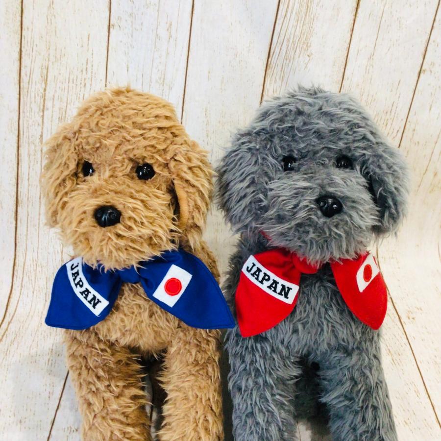 犬 猫 日本代表 応援グッズ バンダナ スカーフ ハンドメイド