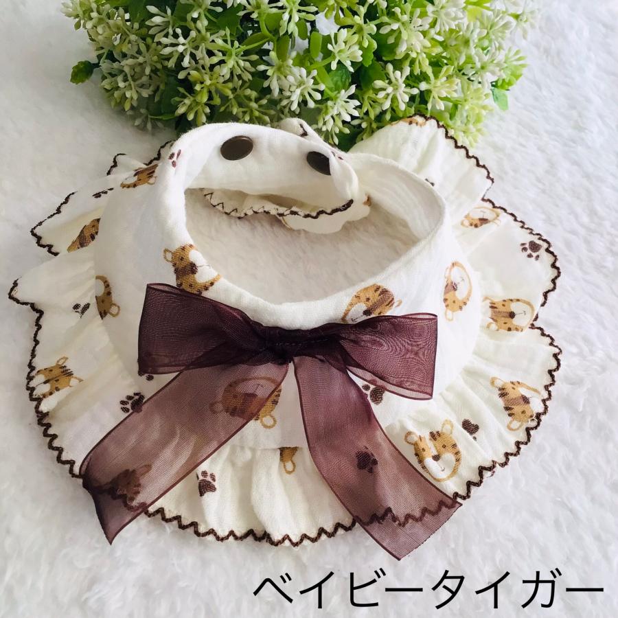 犬 フリル スタイ 韓国風 つけ襟 バンダナ ケープ ビブ 付け襟 犬服 猫