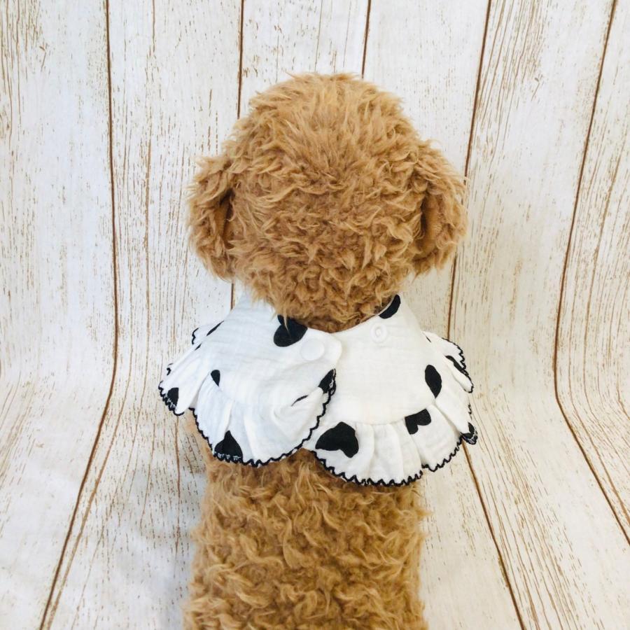 犬 フリル スタイ 韓国風 つけ襟 バンダナ ケープ ビブ 付け襟 犬服 猫