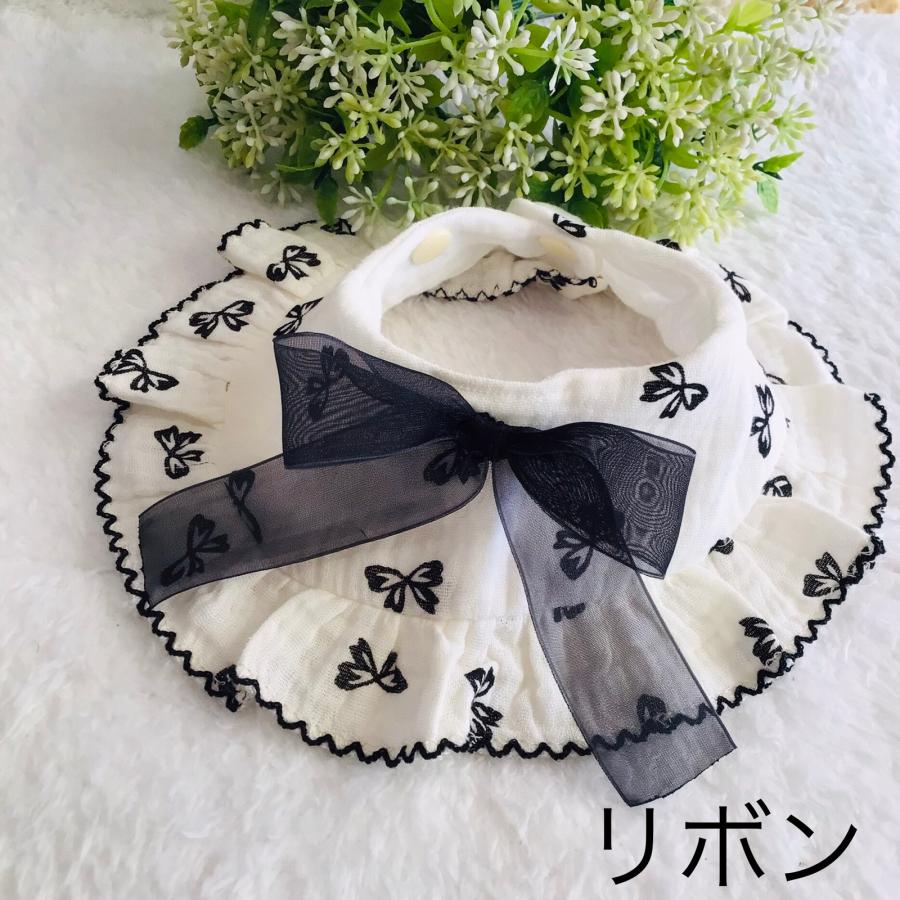 犬 フリル スタイ 韓国風 つけ襟 バンダナ ケープ ビブ 付け襟 犬服 猫