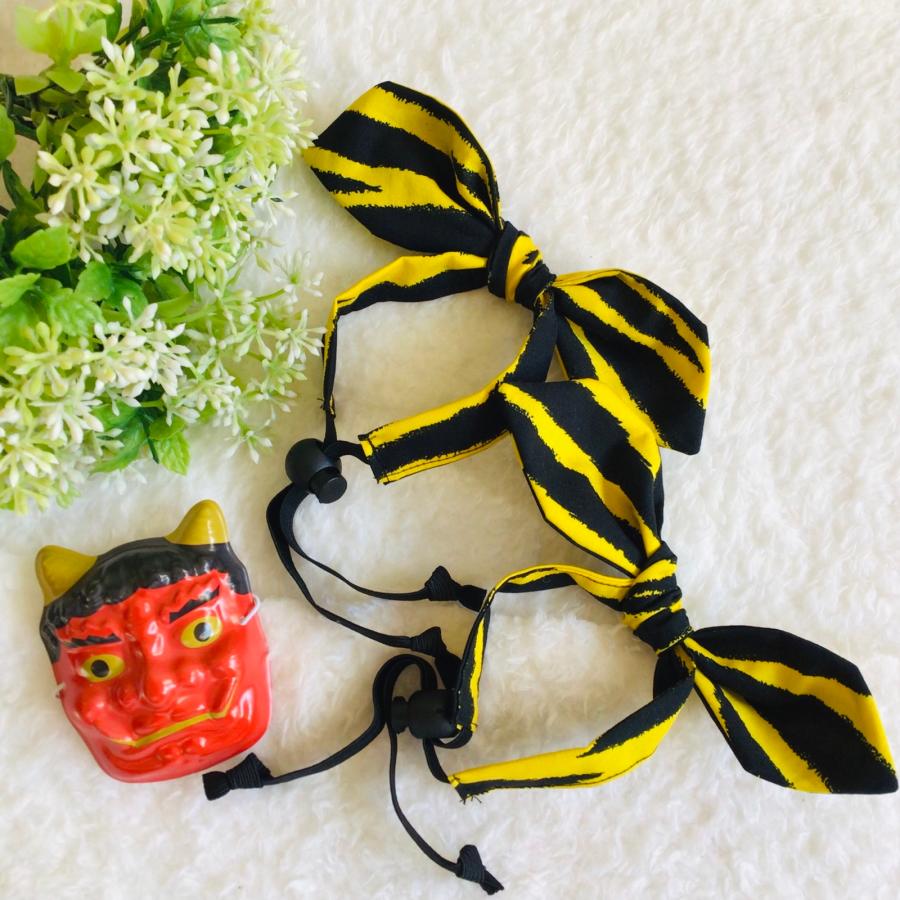 犬 節分 カチューシャ 2way ハンドメイド 猫 服 コスチューム 鬼 おに