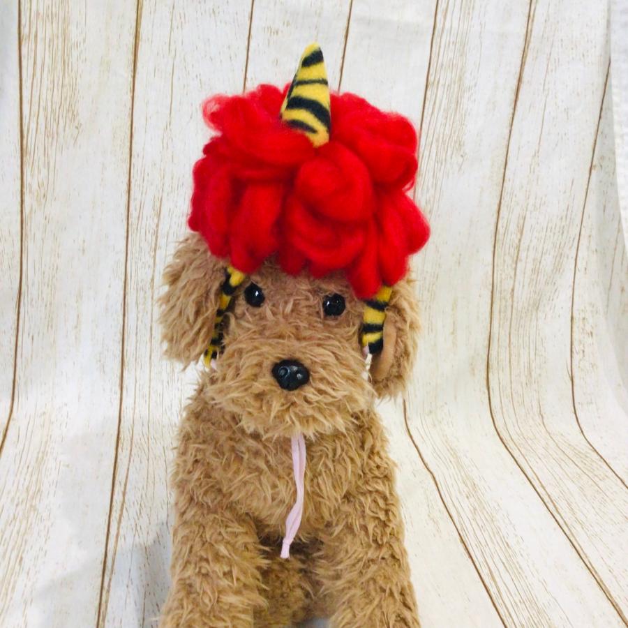 犬 節分 ウィッグ アクセサリー 被り物 かぶりもの 猫 服 赤鬼 青鬼