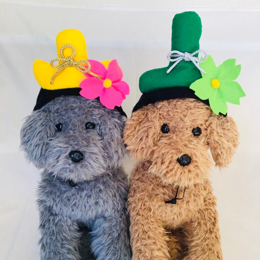 犬 お内裏様 お雛様 なりきり カチューシャ ハンドメイド ひな祭り