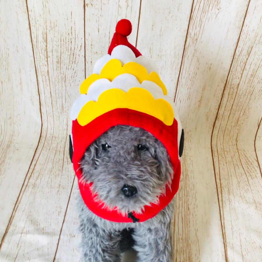 犬 鯉のぼり なりきり こいのぼり ハンドメイド 被り物 かぶりもの