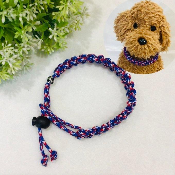 犬服・アクセサリー tae 犬 猫 日本代表 応援グッズ チョーカー ハンドメイド アクセサリー