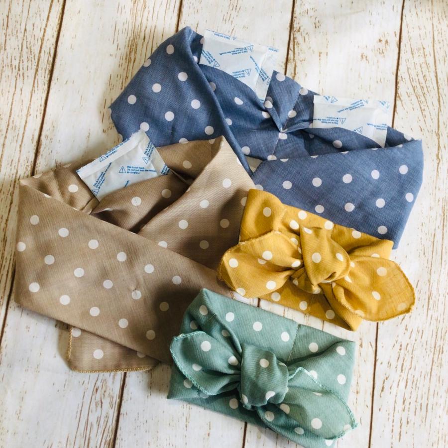 犬 猫 ネッククーラー バンダナ スカーフ クール ハンドメイド