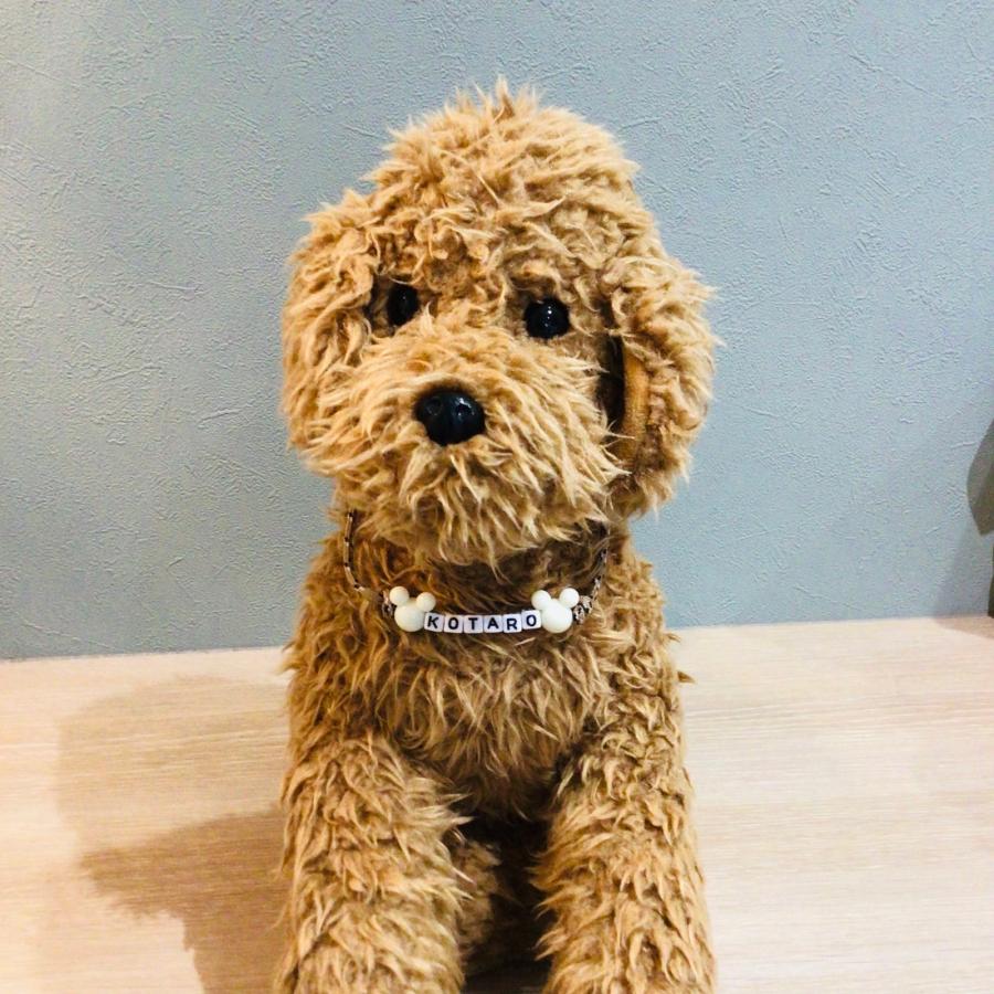 犬 名前入り チョーカー ハンドメイド ネックレス アクセサリー 服 犬