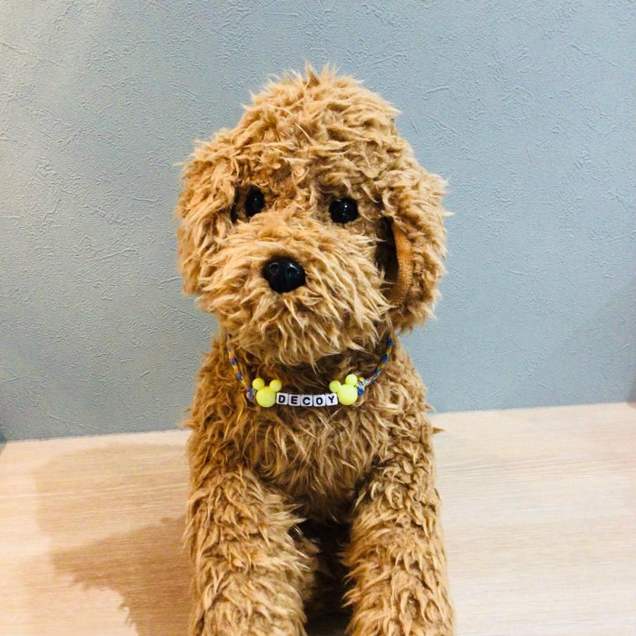 犬 名前入り チョーカー ハンドメイド ネックレス アクセサリー 服 犬