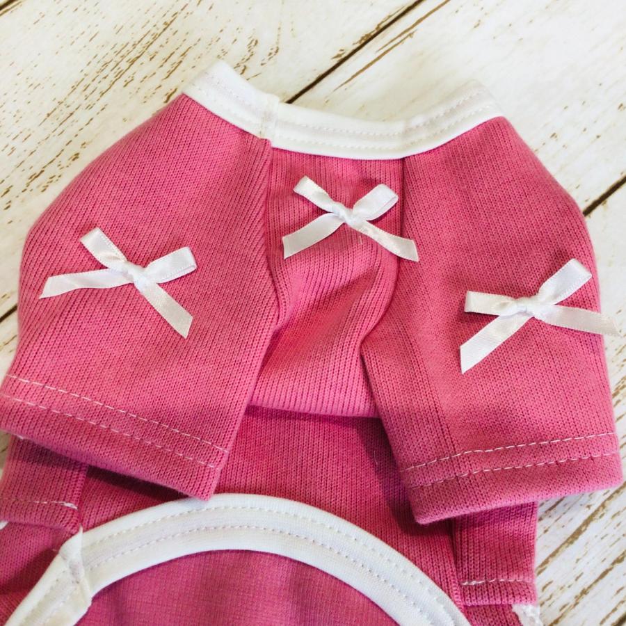 犬 服 ハンドメイド 名前入り 刺繍 ロンパース つなぎ 名入れ