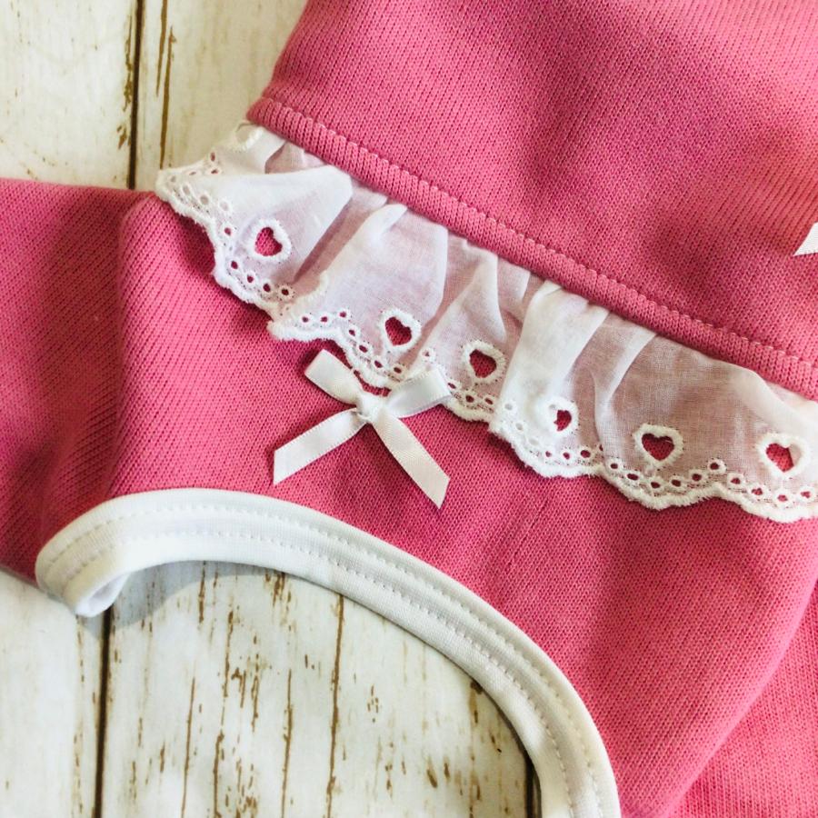 犬 服 ハンドメイド 名前入り 刺繍 ロンパース つなぎ 名入れ