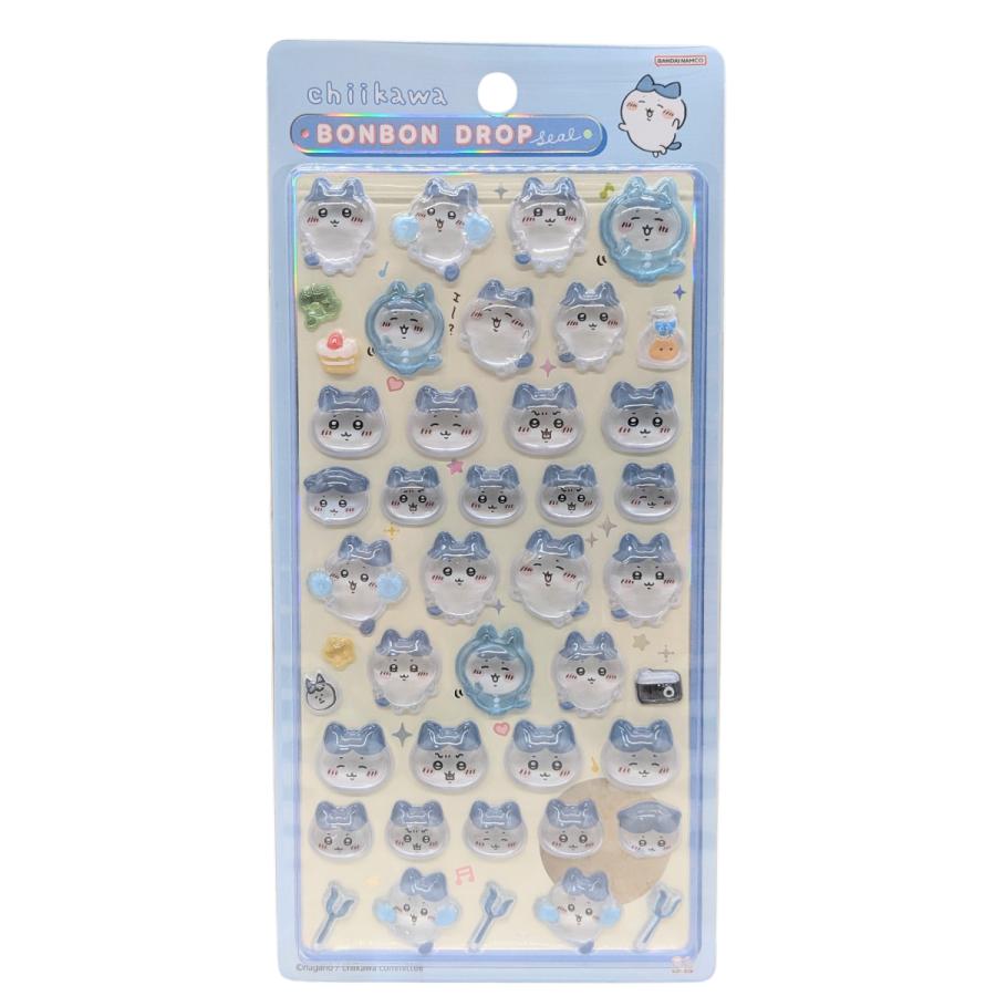 サンスター文具 ちいかわ ボンボンドロップシール ハチワレ シール