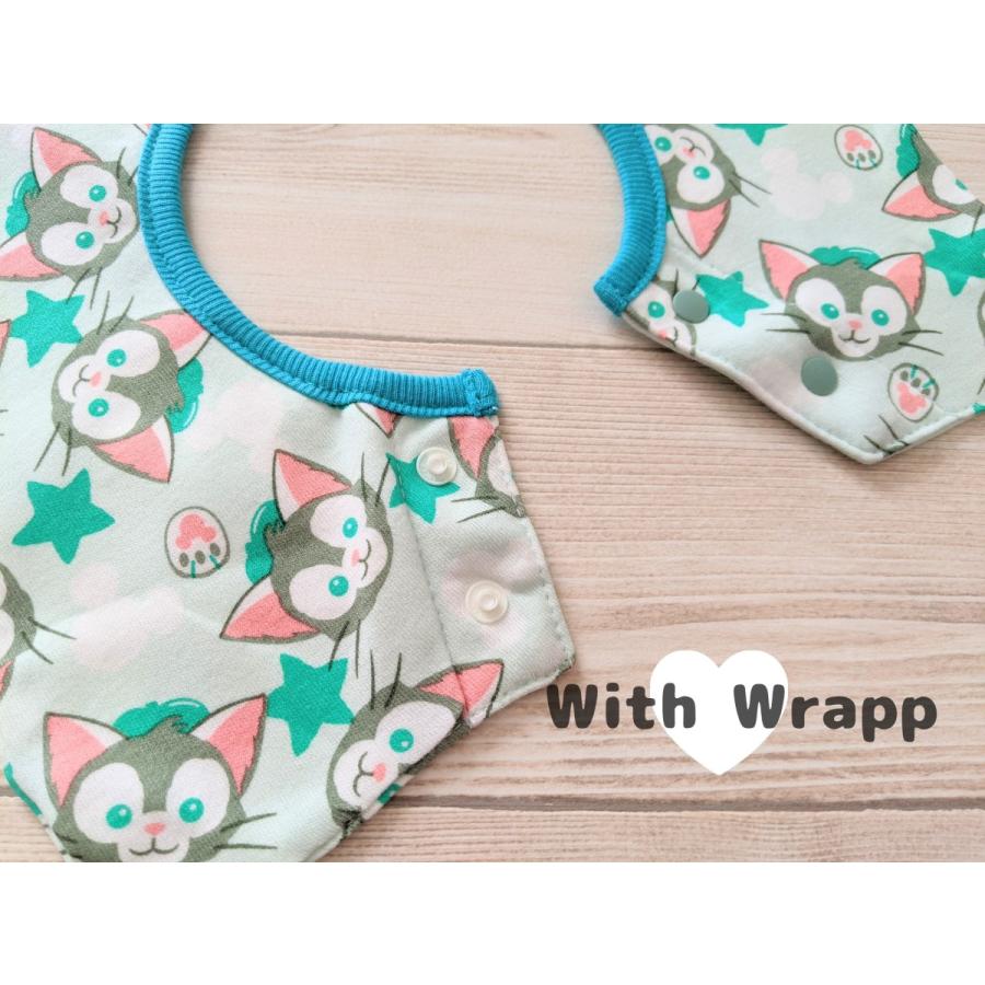 香港ディズニー ジェラトーニ スタイ よだれかけ まえかけ 出産祝い