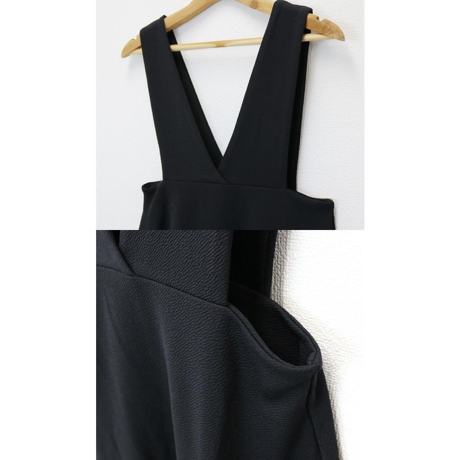 深vジャンパースカート ワンピース レディース サロペット オールインワン ジャンスカ ワンピ シンプル ナチュラル キレイめ メール便ok カジュアルクロージング With 通販 Yahoo ショッピング