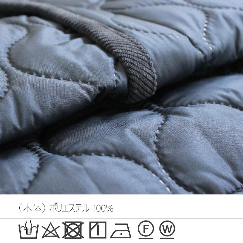 ジャケット ハーフジップキルティングジャケットプルオーバー