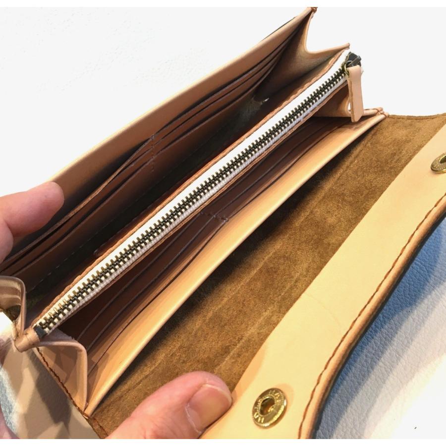 本革製ロング・ウォレット（ネイビー） |  | 04