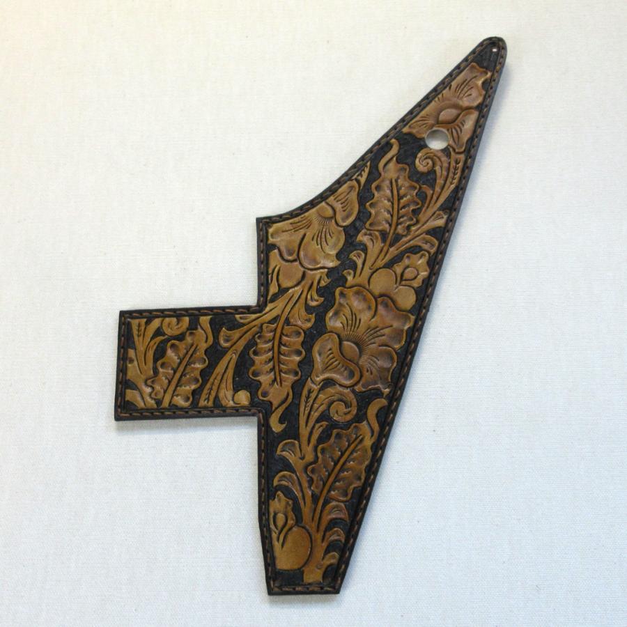 本革製ピックガード（エクスプローラー） : WIZARD LEATHER - 通販