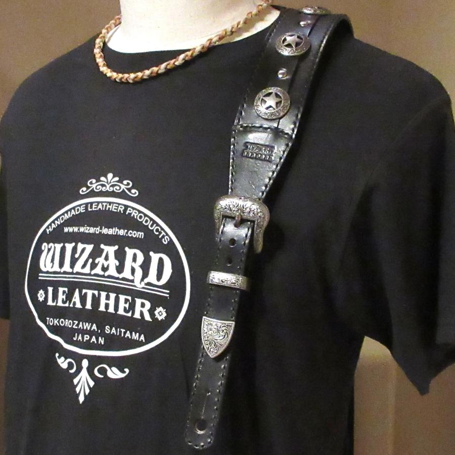 本革製ストラップ（スター・コンチョ／レンジャー・コンチョ