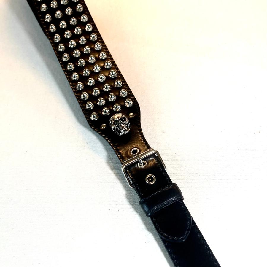 本革製ストラップ（スタッズ／ブラックレザー） |  | 01