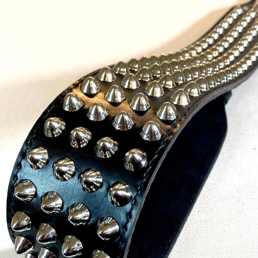 本革製ストラップ（スタッズ／ブラックレザー） |  | 04