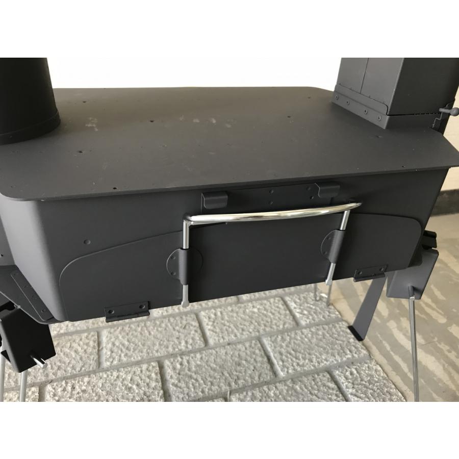 ☆燃焼のプロが開発製作の最終形 ピザ窯付きBBQグリルストーブ