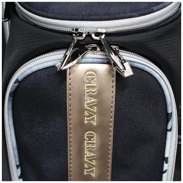 【タイムセール】 クレイジー ゴルフ CRAZY 2022年 空柄 キャディバッグ キャスター付き 【BCD9598720075】(34960円)