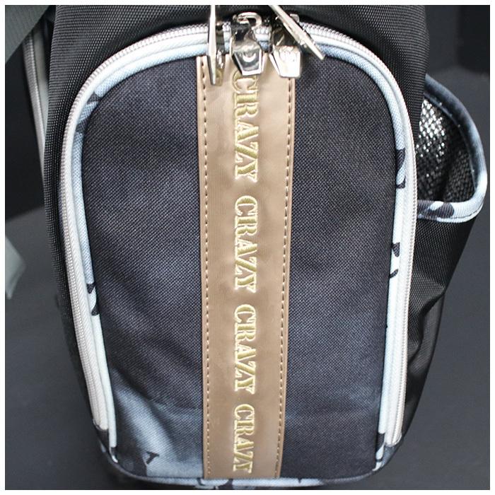 【タイムセール】 クレイジー ゴルフ CRAZY 2022年 空柄 キャディバッグ キャスター付き 【BCD9598720075】(34960円)