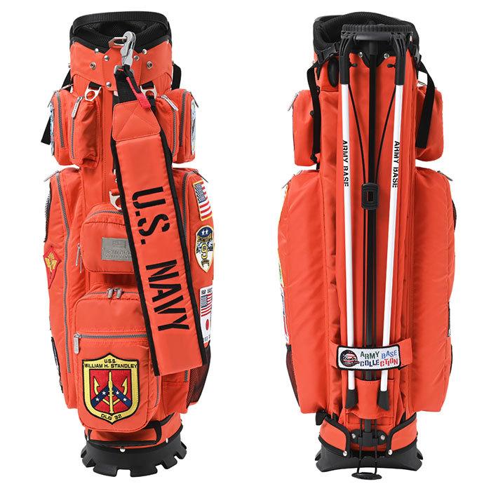 ARMY BASE STAND BAG【ABC-055SB】オレンジ 9in新品