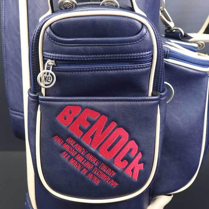 haruさま！！BENOCK 限定キャディバッグ BKCB-01 ネイビー haru