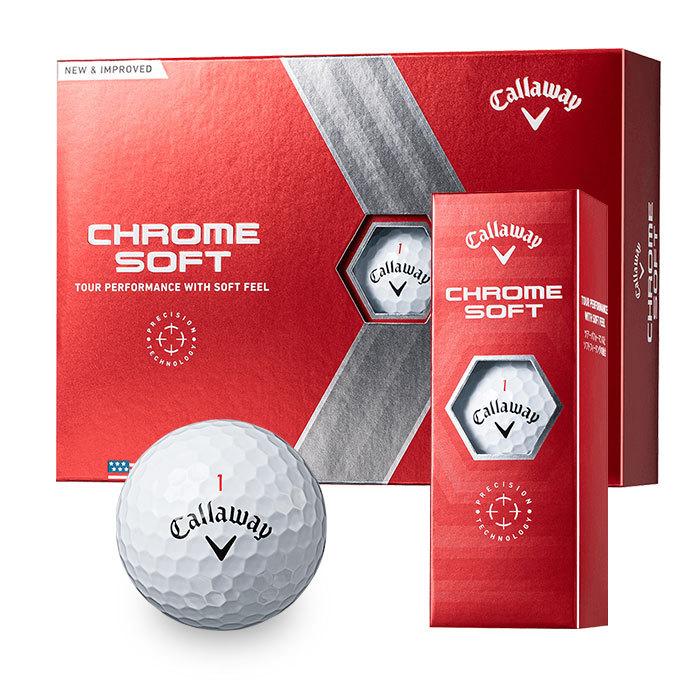 Callaway Chrome Soft ゴルフボール 12個 楽天市場】キャロウェイクロム ソフトゴルフボール1ダース12個