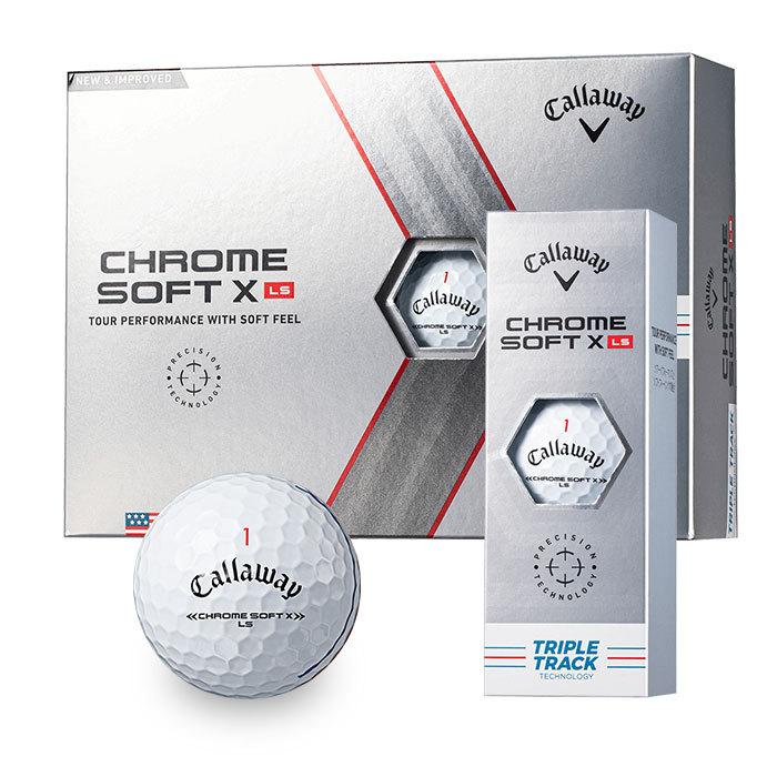 Callaway Chrome Soft X LS Triple Track Used Golf Balls
