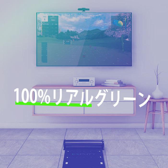 SKYTRAK EXPUTT RG GPRO EX500D 家庭用スクリーンパター練習機
