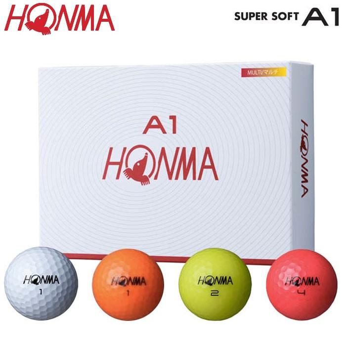 ゴルフボール ホンマゴルフ Honma A1 3ダース 36球 マルチカラー Bt 1905 本間ゴルフ ゴルフショップ ウィザード 通販 Paypayモール