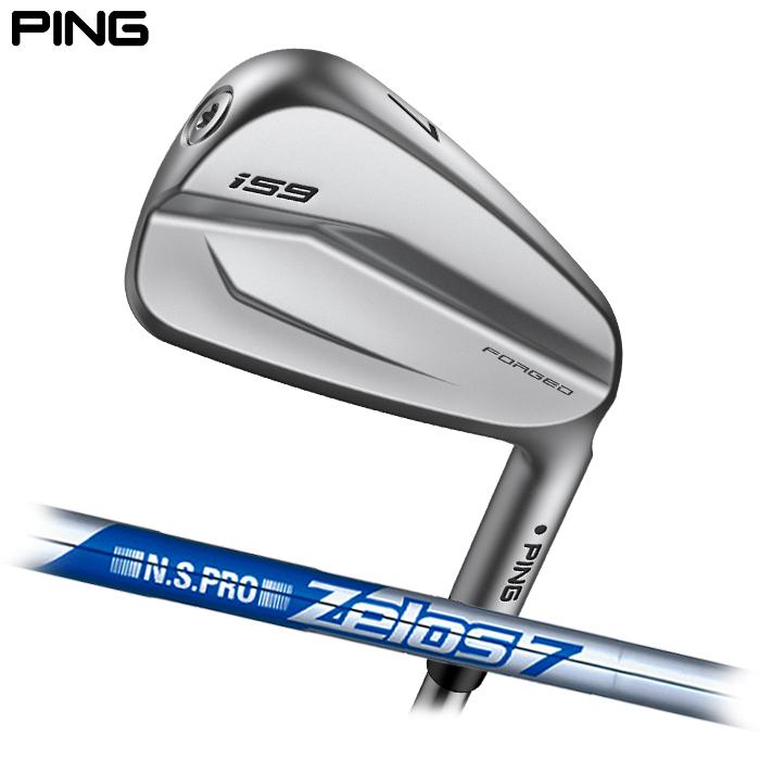 PING ピン ゴルフ i59 アイアン ZELOS 7 6〜PW （5本セット） 日本正規品