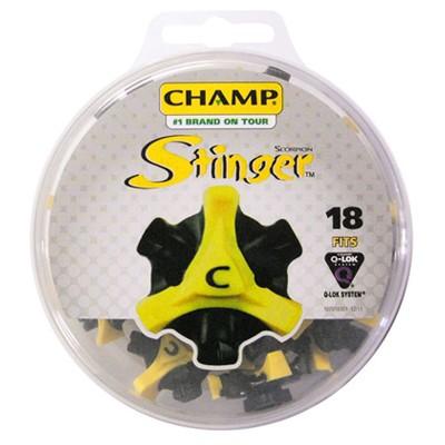 CHAMP スコーピオン スティンガー3 Q-LOK ゴルフシューズ用 スパイク鋲 16個入り S-88 | ブランド登録なし