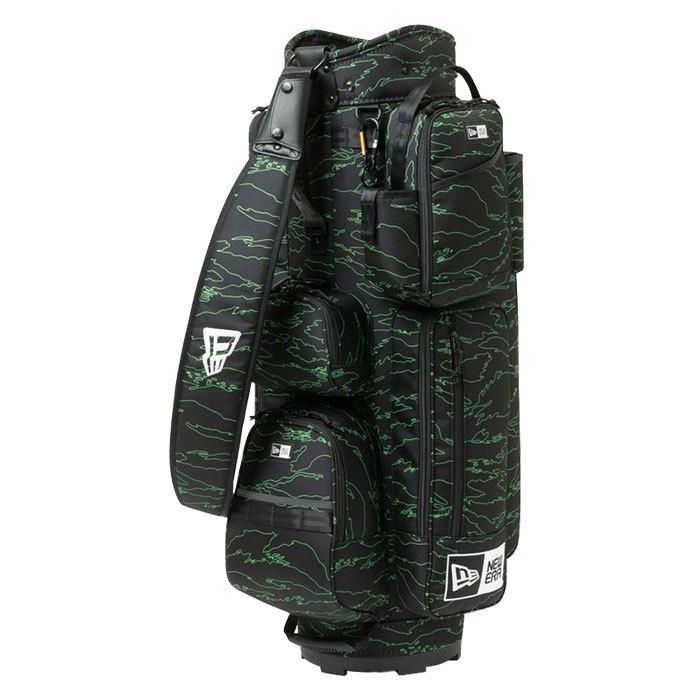 NEW ERA カモフラージュ キャディバッグ NEW ERA ニューエラ ゴルフ キャディバッグ GOLF キャディー