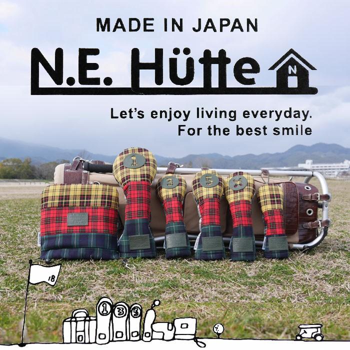 エヌ.イー.ヒュッテ N.E.Hutte クレイジーチェック パターカバー マレット型用｜wizard｜08