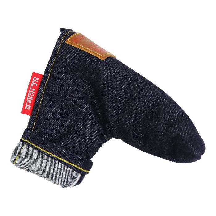 エヌ.イー.ヒュッテ N.E.Hutte デニムシリーズ パターカバー ピン型用